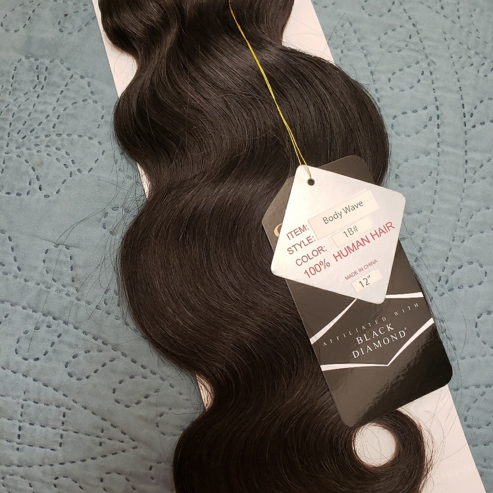 12 inch Body wave human hair ✔ Brand New - Picture 5 of 8